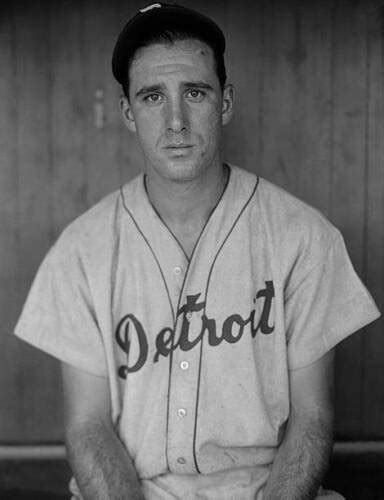 Hank Greenberg First Baseman Of The Detroit Tigers 1935 Old Baseball