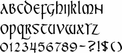 Calligraphy or the art of fancy writing has thousands of years in its history and development. Callifonts - 1900's calligraphy fonts