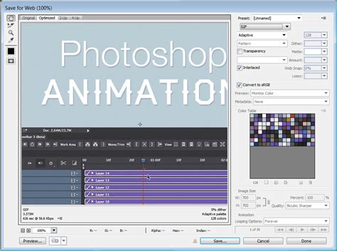 animation - How to convert a video file into an animated ... How to create an animated gif in photoshop cc.