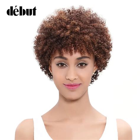 Brazilian Wigs Kinky Curls Free Curls Human Hair Wig Kinky Wig Free Shiping Short Aliexpress