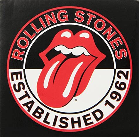 Rolling Stones Metal Fridge Magnet Established 1962 Album Cover Fan