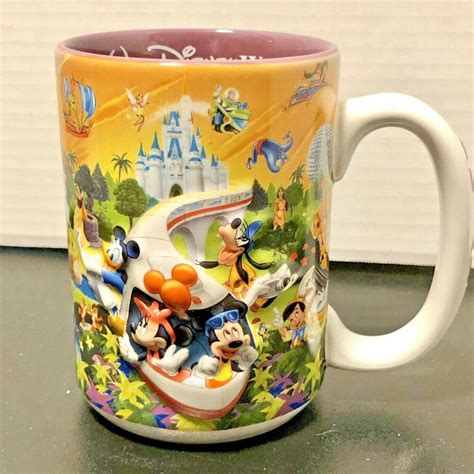 Walt Disney World Coffee Mug Cup Grandma Mickey Mouse And Friends 2d