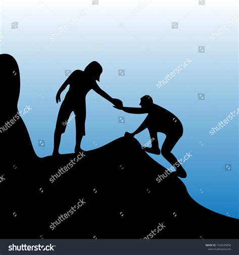 Illustration Helping Others Acts Kindness Vector De Stock Libre De