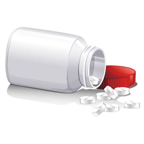 Pharmaceutical drug Medicine Bottle Illustration - Vector medicine jar png image