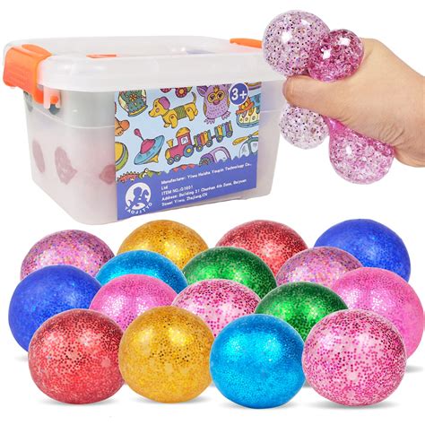 Buy Yaojityo 16pack Stress Ball Set Fidget Toys For Kids And Adults