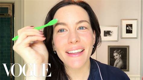 Liv Tyler Does Her 25 Step Beauty And Self Care Routine Dat Mom Life