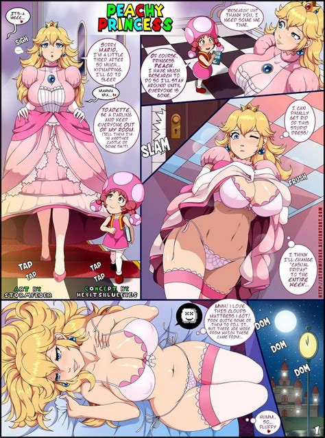 Peachy Princess Mario Series Stormfeder Porn Comic Allporncomic