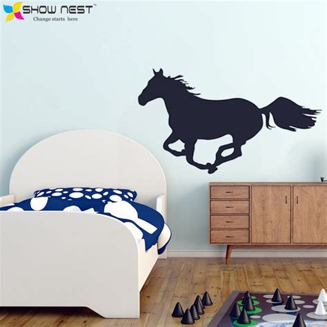 Free Shipping Running Horse Wall Decal Vinyl Sticker Horse