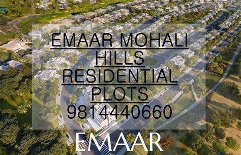 Emaar Mohali Hills Plots For Sale Freehold Hills