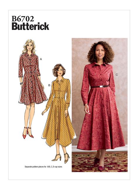 Butterick 6702 Misses Dress