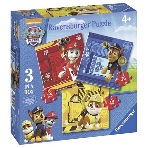 Ravensburger Puzzle Slagalice Paw Patrol 3 U 1 Ra07057 Oddo Igračke
