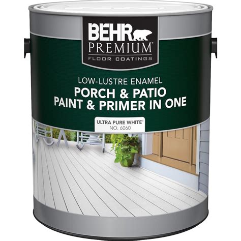 Behr Premium Interiorexterior Low Lustre Enamel Porch And Patio Paint