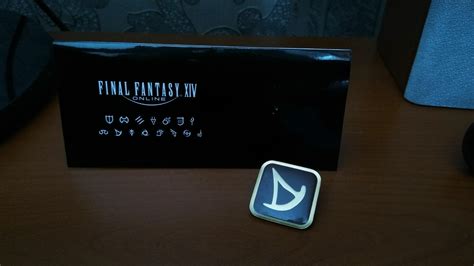 Unexpected gift from friend. Got my first FFXIV pin : r/ffxiv