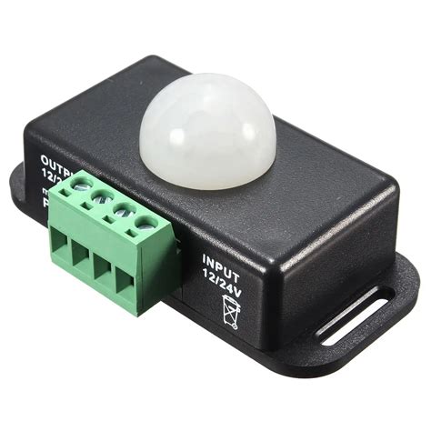 Automatic Dc 12v 24v 8a Infrared Pir Movement Sensor Switch For Led