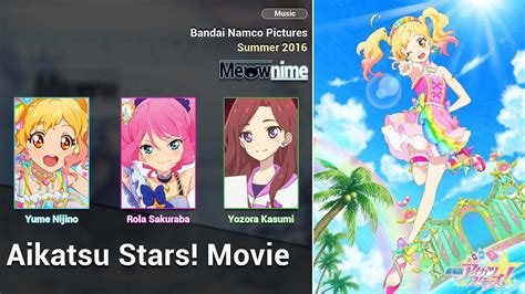 Download Anime Aikatsu Stars Movie Sub Indo Anibatch