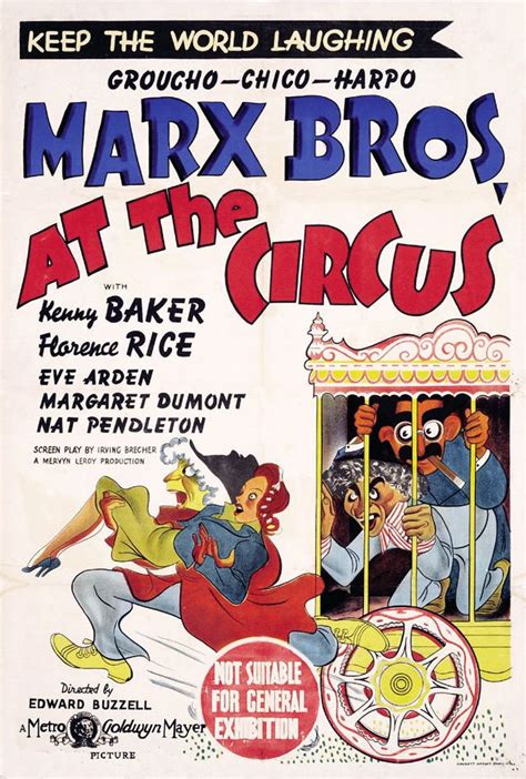 Marx Brothers At The Circus 1939 Starring Groucho Chico And Harpo