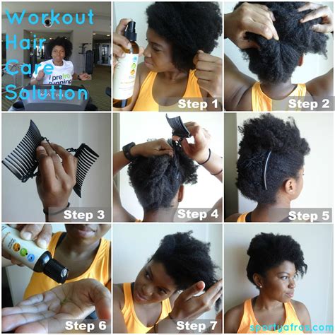 There 's nothing more frustrating than sitting in front of the mirror at first hour in the morning with only a few minutes to go and a head full of unruly hair. Workout Hair Care Solution - The easy updo | Hair hacks ...