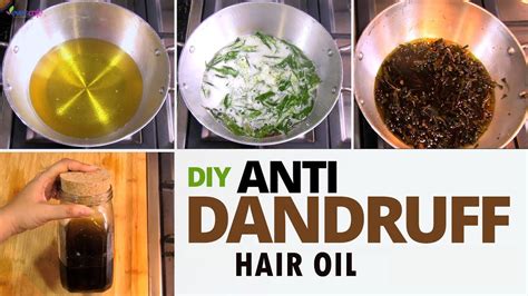 Follow the instructions on the dandruff shampoo bottle. Powerful Anti Dandruff Hair Oil Preparation - Treat ...
