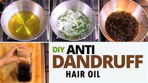 Following this your hair should remain dandruff free for at least 2 days. Powerful Anti Dandruff Hair Oil Preparation - Treat ...
