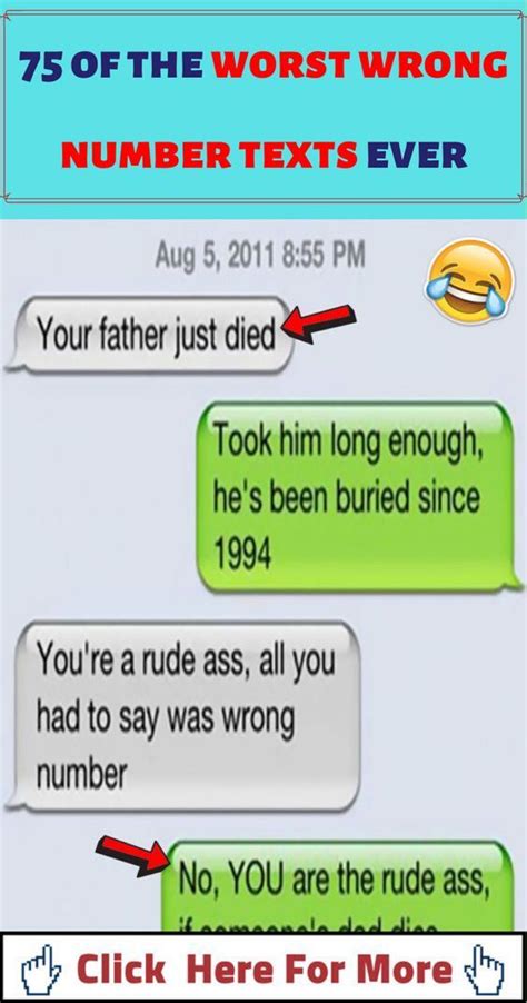 75 Of The Worst Wrong Number Texts Ever Weird Facts Fun Facts Wrong Number Texts Game