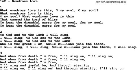 Adventist Hymnal Song 162 Wondrous Love With Lyrics Ppt Midi Mp3
