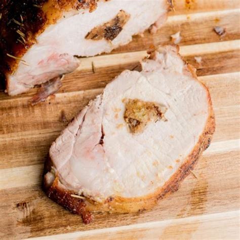 Smoked Stuffed Pork Loin Bbq Butterflied And Rolled Pork