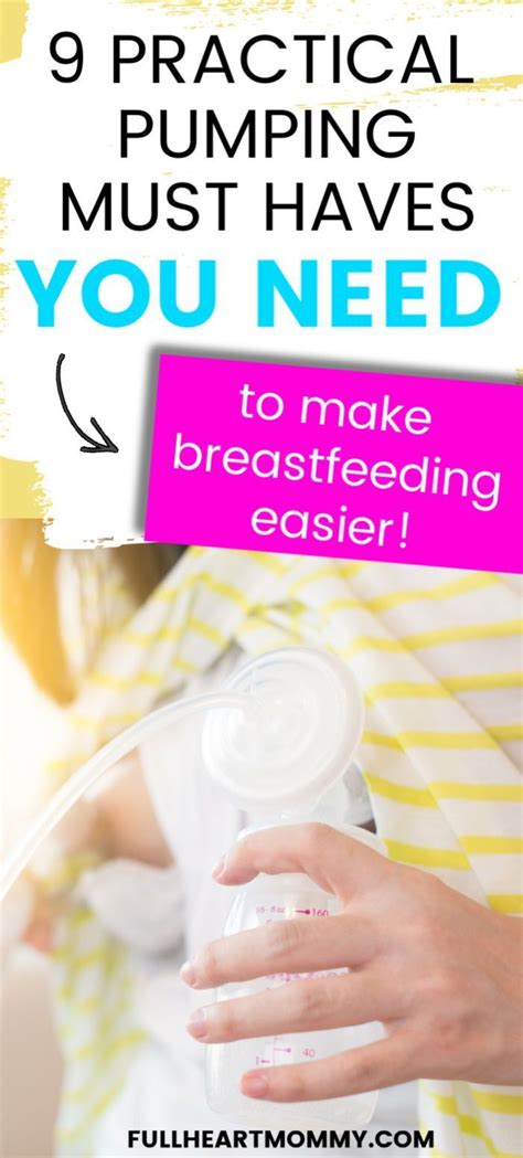 Breastfeeding Essentials To Make Pumping Easy Breastfeeding Breastfeeding And Pumping Pumping