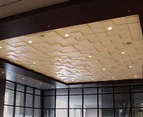 Drop ceilings are usually used to cover up electrical ducts or plumbing, or insulate the room by lowering the ceiling height. Square Drop 1 Ceiling Tile | Architonic