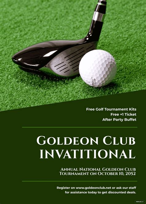 Printable Free Golf Templates For Word Free Printable