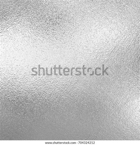 Silver Foil Texture Shiny Background Stock Illustration 704324212