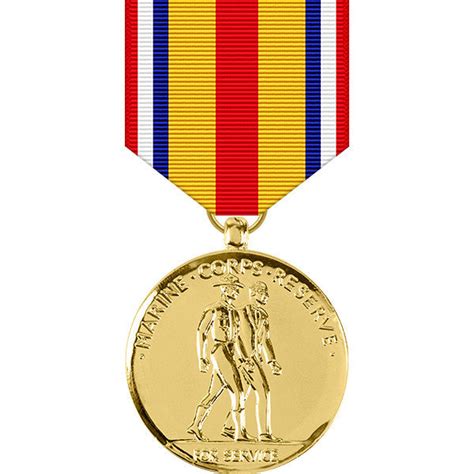 Selected Marine Corps Reserve Anodized Medal Usamm