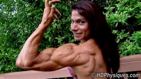 ultra ripped female muscle youtube