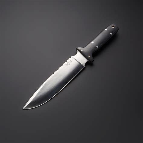 D2 Large Tactical Hunting Bowie Knife Njord Touch Of