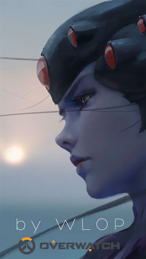 1080x1920 Widowmaker Overwatch By Wlop Iphone 76s6 Plus Pixel Xl