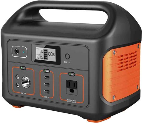 Portable Power Station 240wh Backup Lithium Battery 200w Pure Sine