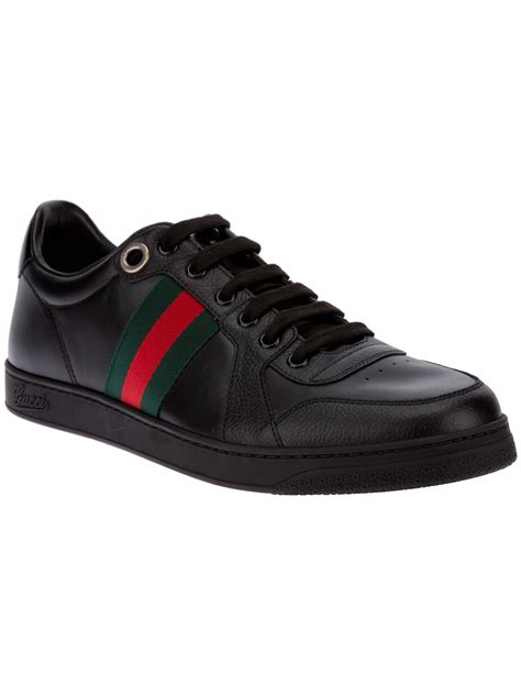 Gucci Lace Up Sneaker In Black For Men Lyst