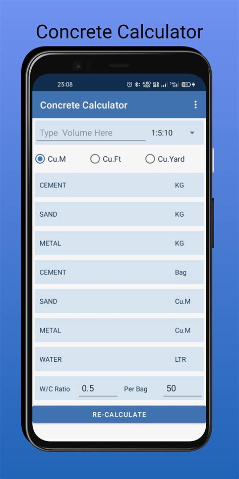 Concrete Calculator Apk For Android Download