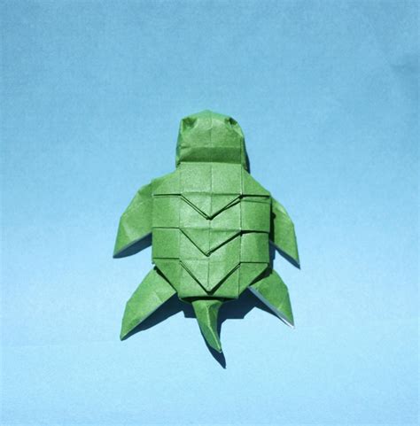 Turtle Designed By Theplantpsychologist And Folded By Me From A 15 Cm