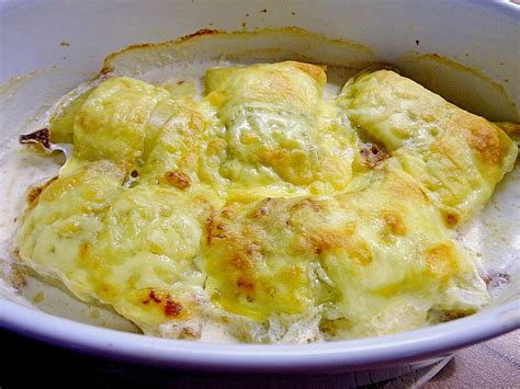 Maultaschen in Sahne mit Käse überbacken Rezept