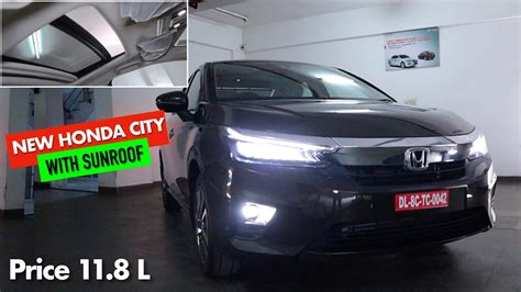 The new honda city is a properly good looking car honda city. 2020 Honda City Sunroof | Features | Working | Honda City ...
