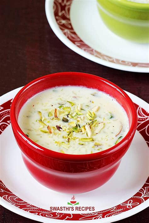 Kheer Recipe Indian Rice Pudding Swasthi S Recipes