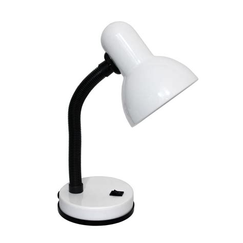 2020 popular 1 trends in lights & lighting, home & garden with creative simple desk lamp and 1. Simple Designs 13 in. White Basic Metal Desk Lamp with ...