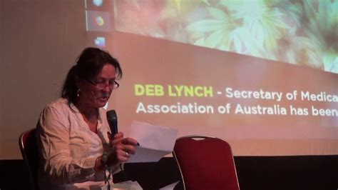 Deb Lynch Medical Cannabis Users Association Mcua Australia Youtube