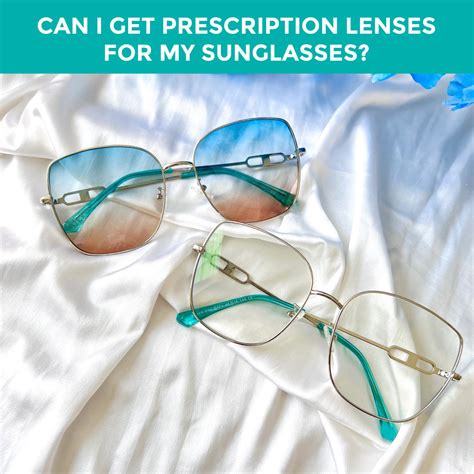 Can I Get Prescription Lenses For My Sunglasses