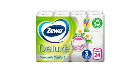 Zewa Deluxe Camomile Comfort R Teg Toalettpap R Tekercs Okazii Ro