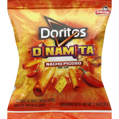 Doritos Dinamita Nacho Picoso Rolled Tortilla Chips G Instacart My