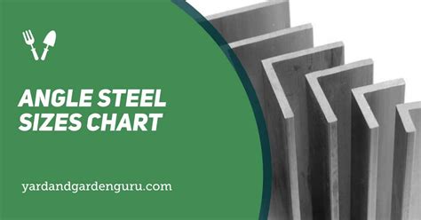 Angle Steel Sizes Chart