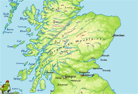 Loch ness ist ein binnensee in schottland. Great Glen Way