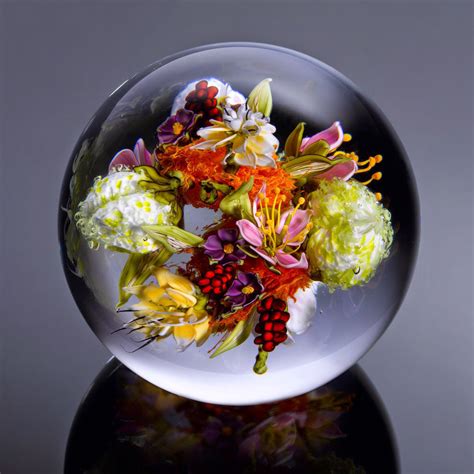 Glass Art With Natures Beauty At Its Heart Awesome Paul Stankard