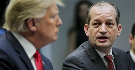 How Trumps Labor Secretary Covered For A Millionaire Sex Abuser Huffpost